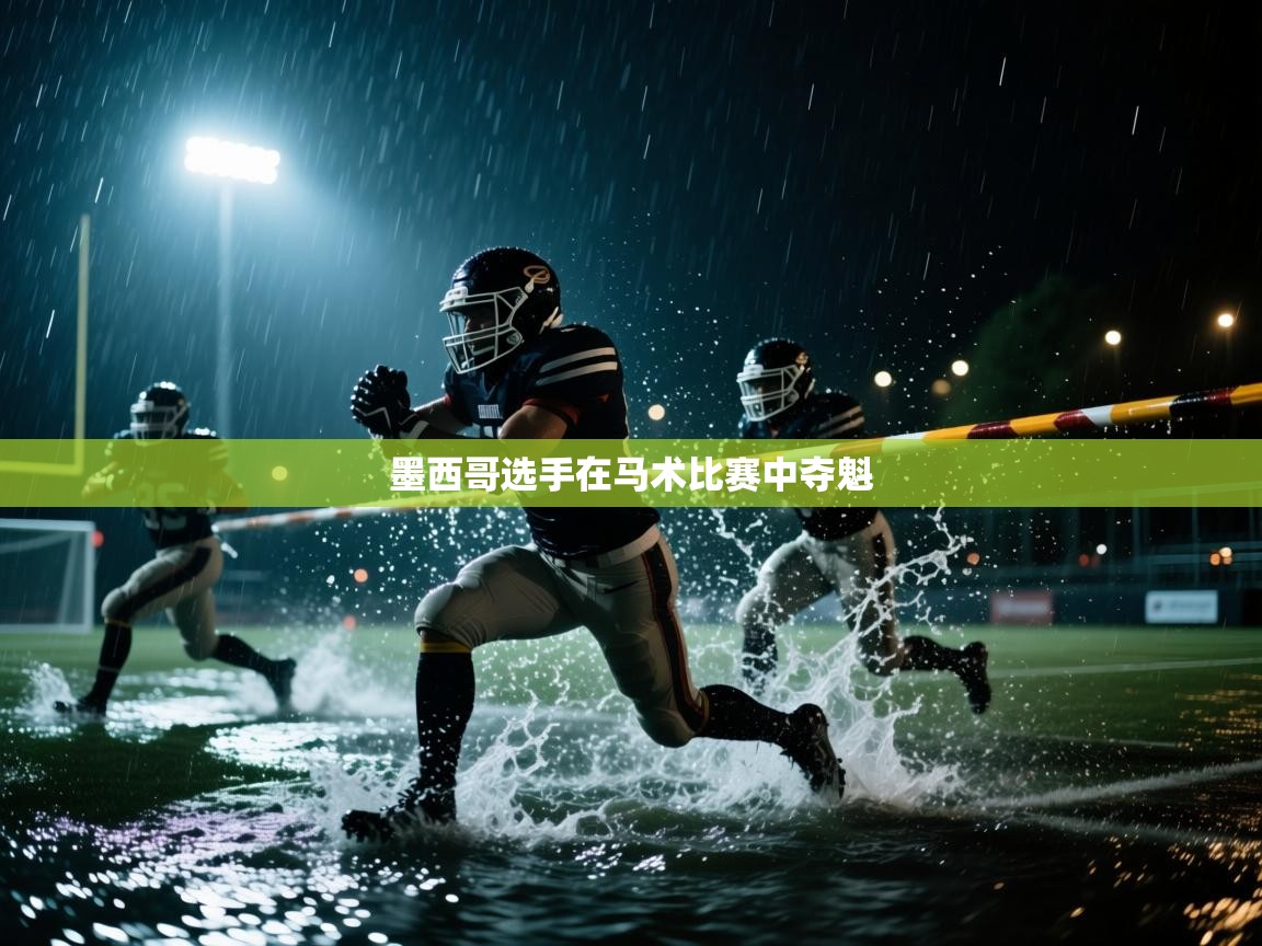 墨西哥选手在马术比赛中夺魁